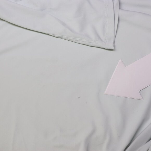 Athleta Sunlover Hilo UPF Dress Asymmetric Scoop Neck‎ Short Sleeve Spring Mint - Picture 8 of 8